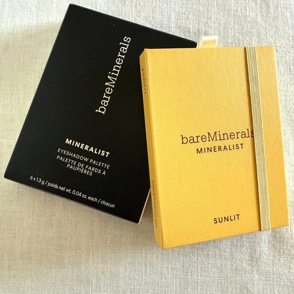 Bareminerals Mineralist Eyeshadow Palette Sunlit Vegan Clean Bronze Neutral Tone - Picture 2 of 9